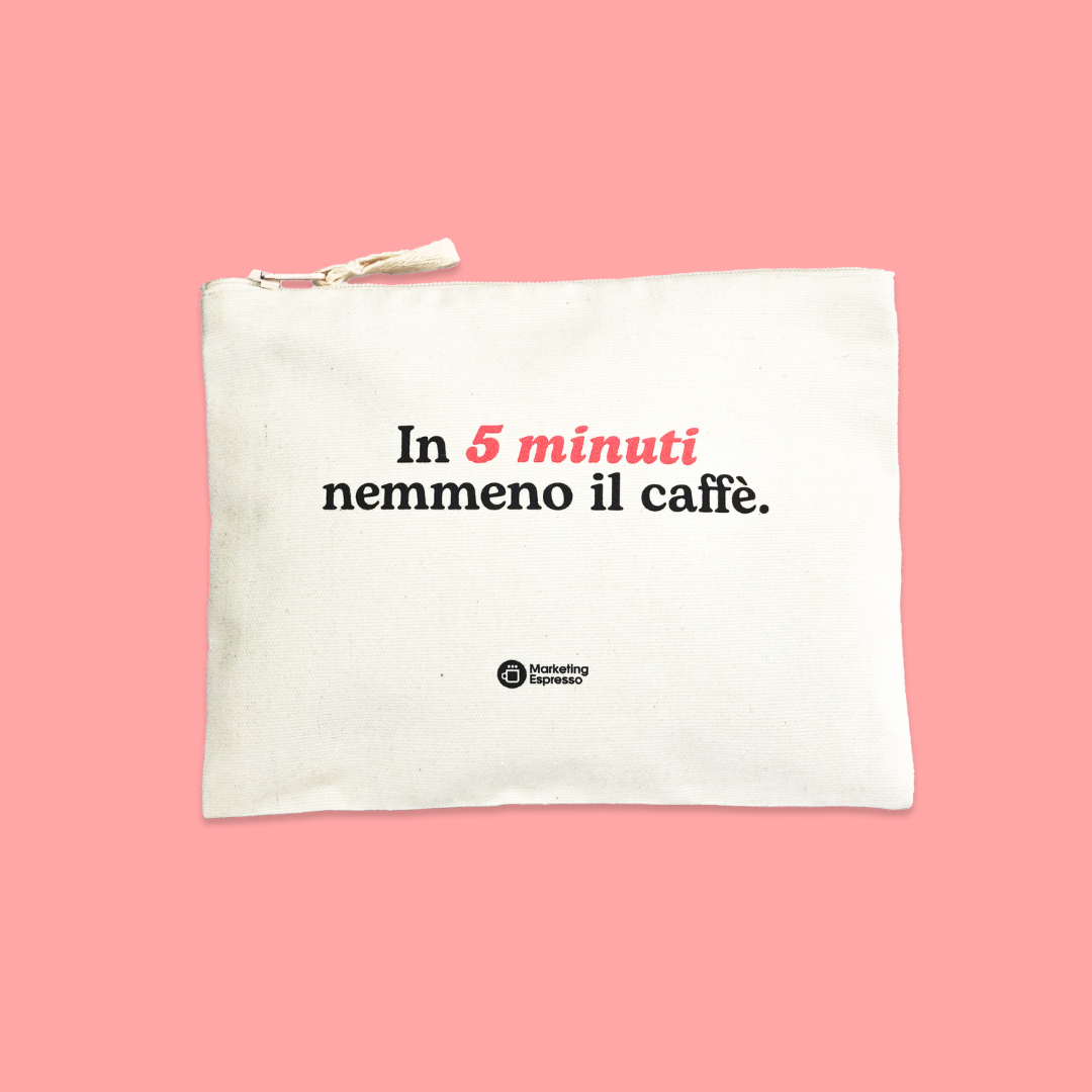 Pochette "5 minuti" ☕️