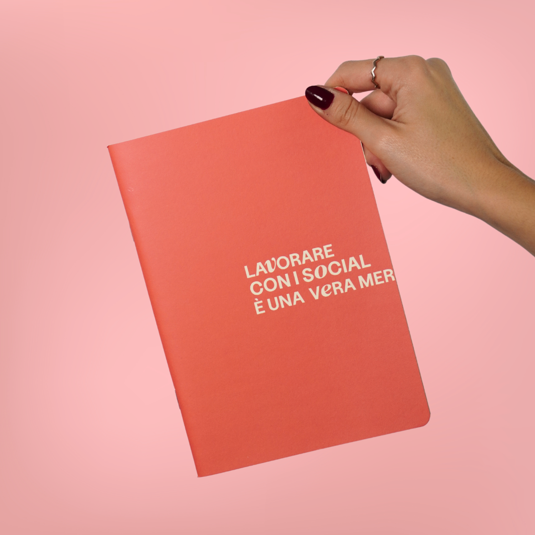Quadernino A5 - Lavorare con i social ✨