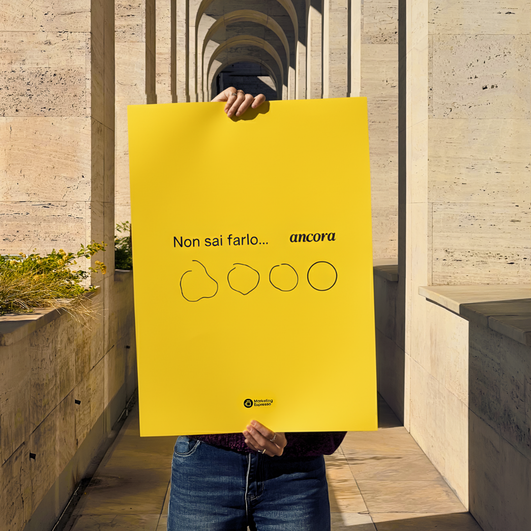 Poster "Non sai farlo... ancora" ✨ - SENZA cornice