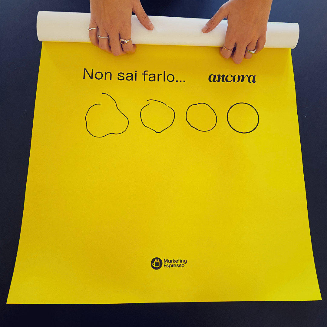 Poster "Non sai farlo... ancora" ✨ - SENZA cornice