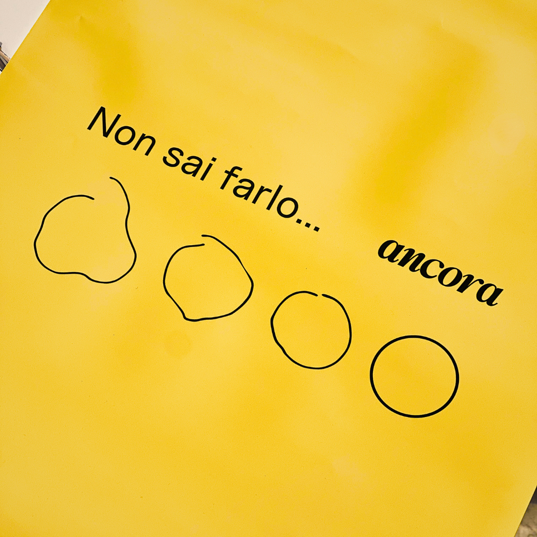 Poster "Non sai farlo... ancora" ✨ - SENZA cornice