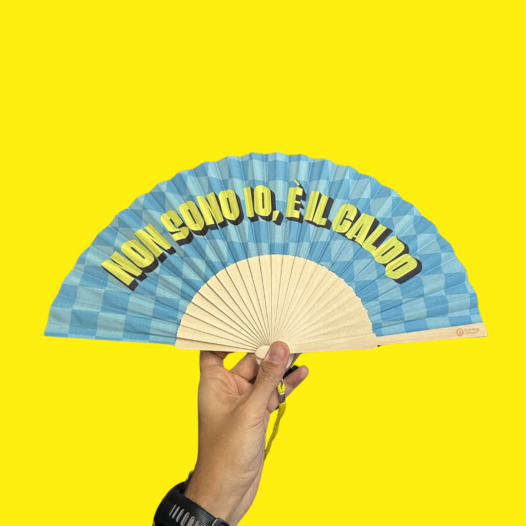 Ventaglio "Non sono io, è il caldo" 🥵 (In prevendita, spediamo a fine giugno)
