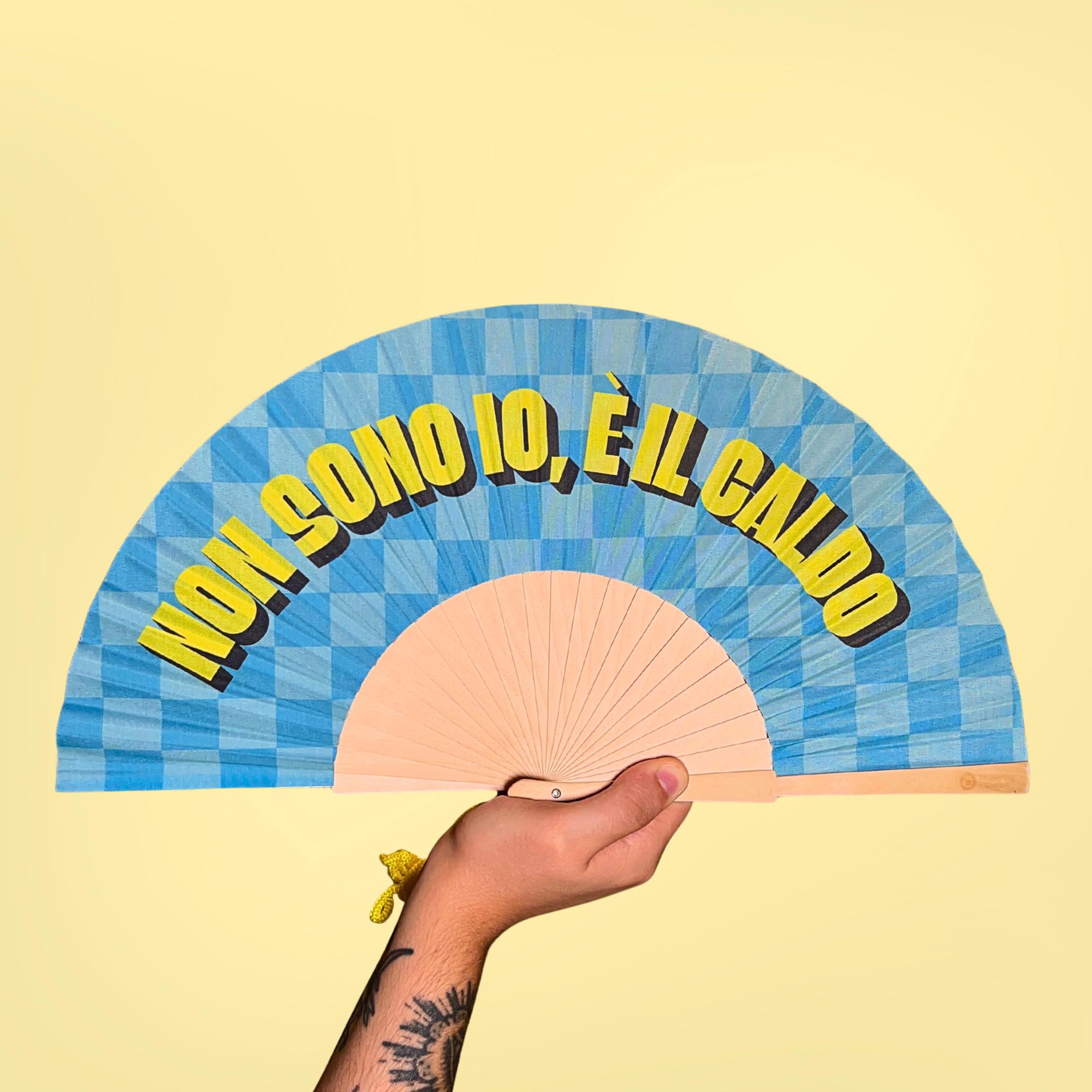 Ventaglio "Non sono io, è il caldo" 🥵 (In prevendita, spediamo a fine giugno)