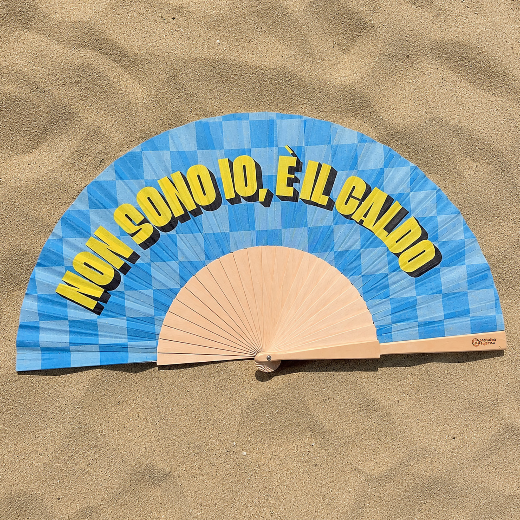 Ventaglio "Non sono io, è il caldo" 🥵 (In prevendita, spediamo a fine giugno)