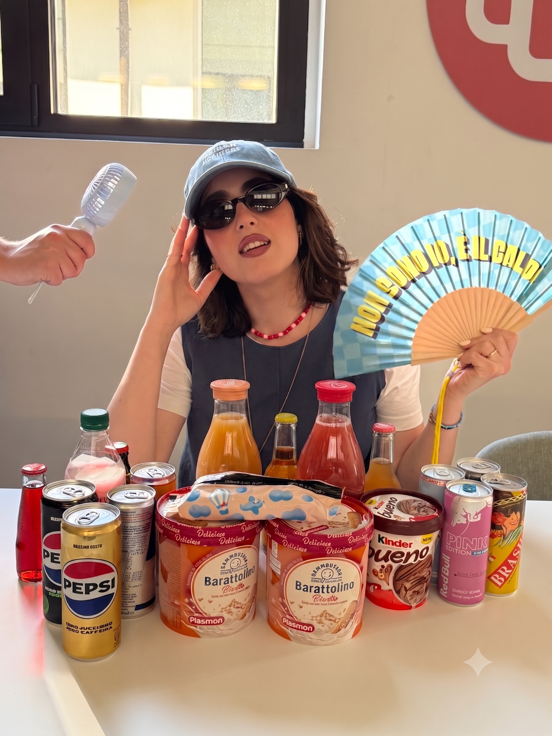 Ventaglio "Non sono io, è il caldo" 🥵 (In prevendita, spediamo a fine giugno)