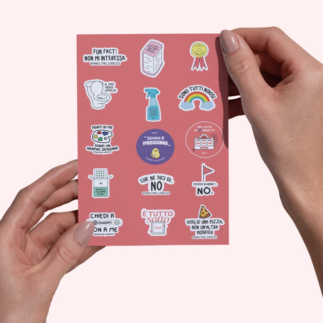 Foglio Sticker 🦄